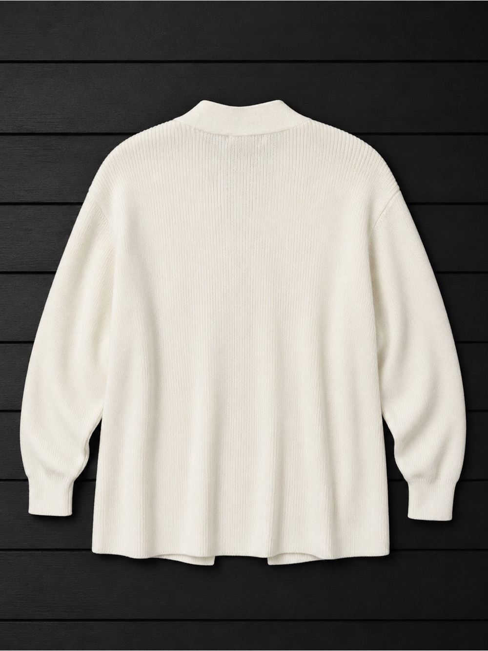 Reitman’s Cream Open-Front Pocket Cardigan Sweater - XS - Picture 3 of 4